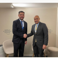  البديوي يلتقي مدير المنتدى الاقتصادي العالمي لبحث سبل التعاون