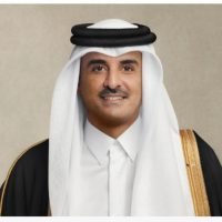 أمير دولة قطر يلتقي رئيس البنك الدولي