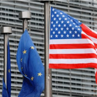 أمريكا والاتحاد الأوروبي يلتزمان بتعزيز التجارة بينهما